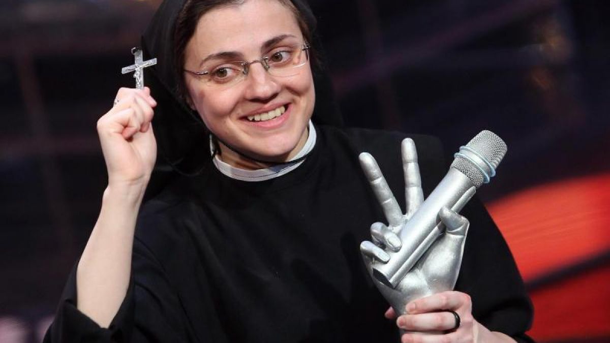 Die italienische Ordensschwester Cristina Scuccia gewann The Voice of Italy. (Foto)