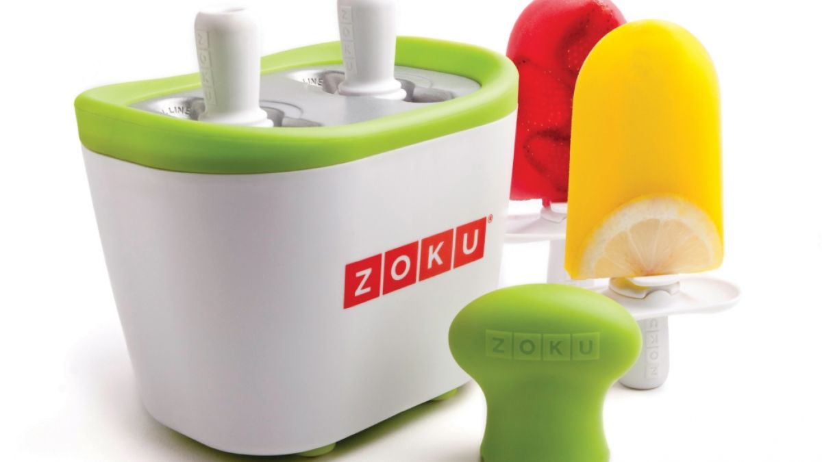 Blitzschneller Eisgenuss - mit dem Zoku QUick Pop Maker ist das ein Kinderspiel. (Foto)