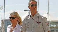 Corinna und Michael Schumacher 2011 in glücklichen Tagen.