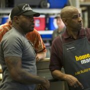 Denzel Washington (McCall, r.) und Regisseur Antoine Fuqua am Set von Sony Pictures' 'The Equalizer. Denzel Washington (McCall, r.) und Regisseur Antoine Fuqua am Set von Sony Pictures' 'The Equalizer.