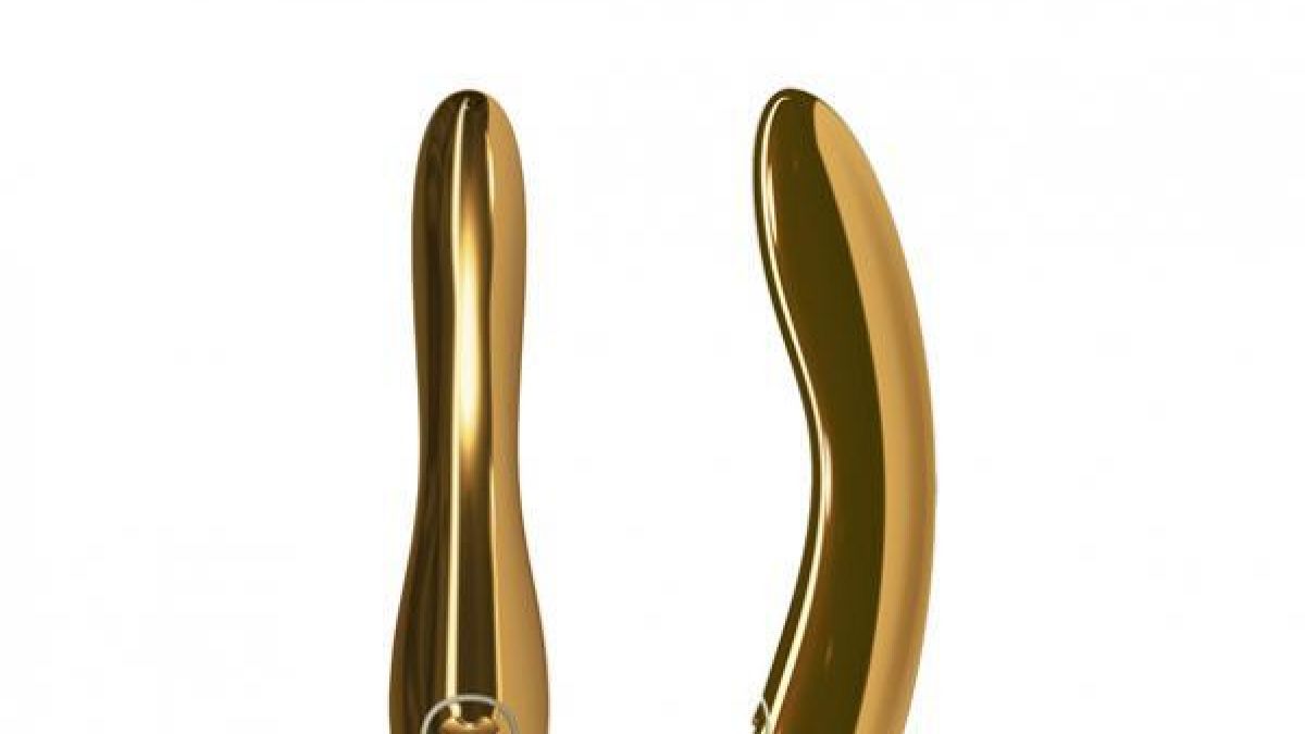 Vibrator aus purem Gold. (Foto)