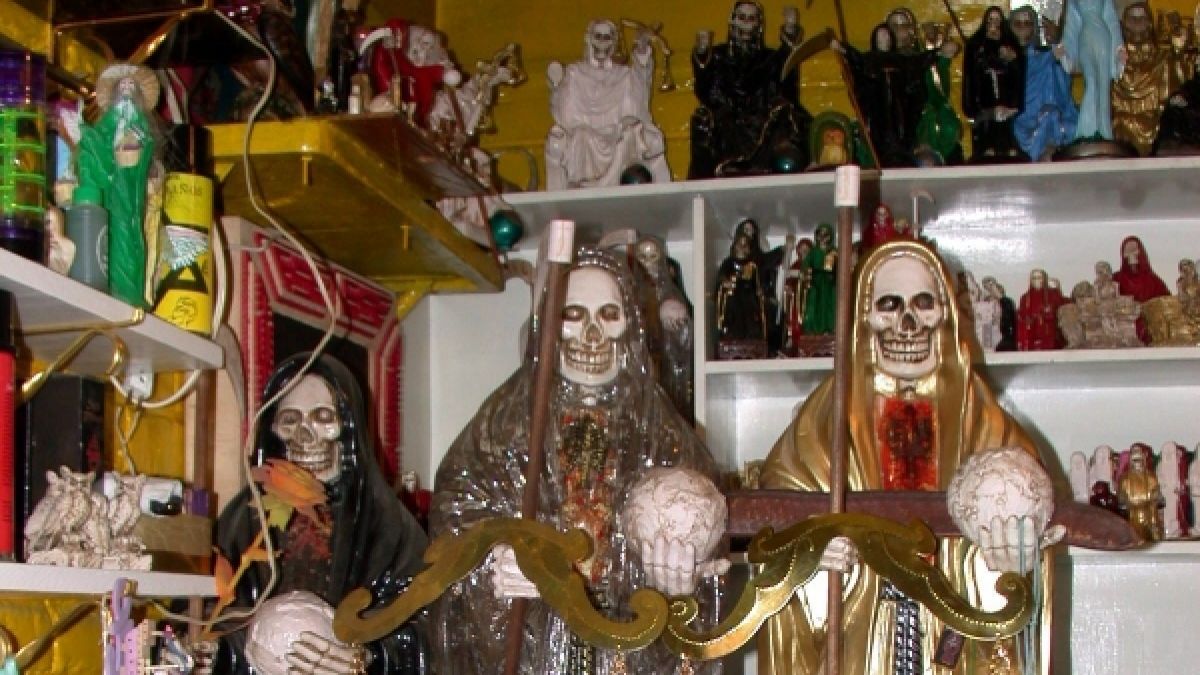 Der Glaube an Santa Muerte ist wirklich skurril. (Foto)