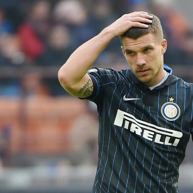 So sehr leidet Lukas Podolski bei Inter Mailand So sehr leidet Lukas Podolski bei Inter Mailand (Foto)
