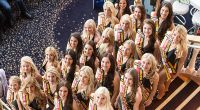 24 Kandidatinnen traten um den Titel Miss Germany 2015 an.
