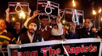 Wütender Protest in Neu Delhi nach der Vergewaltigung und Ermordung einer jungen Inderin im Dezember 2012.