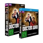 Die neuen Abenteuer des zwölften Doktors Peter Capaldi sind seit dem 13. März 2015 auf Blu-ray und DVD erhältlich. Die neuen Abenteuer des zwölften Doktors Peter Capaldi sind seit dem 13. März 2015 auf Blu-ray und DVD erhältlich.