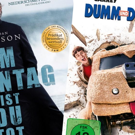 Amerikanischer Klamaukfilm vs. Schwarzem Humor von der Insel Amerikanischer Klamaukfilm vs. Schwarzem Humor von der Insel (Foto)