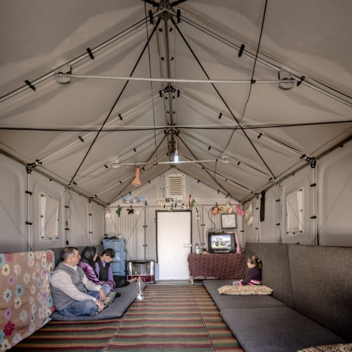 Ikea liefert 10.000 Hütten an Flüchtlingscamps Ikea liefert 10.000 Hütten an Flüchtlingscamps (Foto)