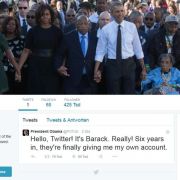 Präsident Obama wurde auf Twitter wüst beschimpft. Präsident Obama wurde auf Twitter wüst beschimpft.