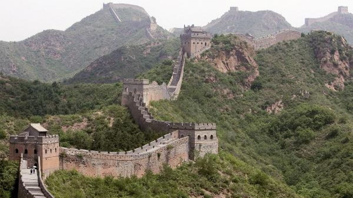 Die Chinesische Mauer verschwindet mehr und mehr. (Foto)