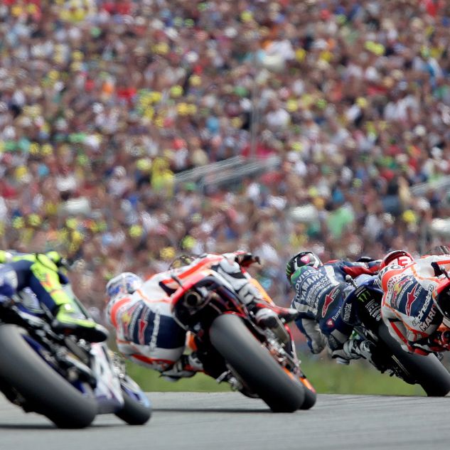 Rossi-Mania in der MotoGP - doch Márquez siegt Rossi-Mania in der MotoGP - doch Márquez siegt (Foto)