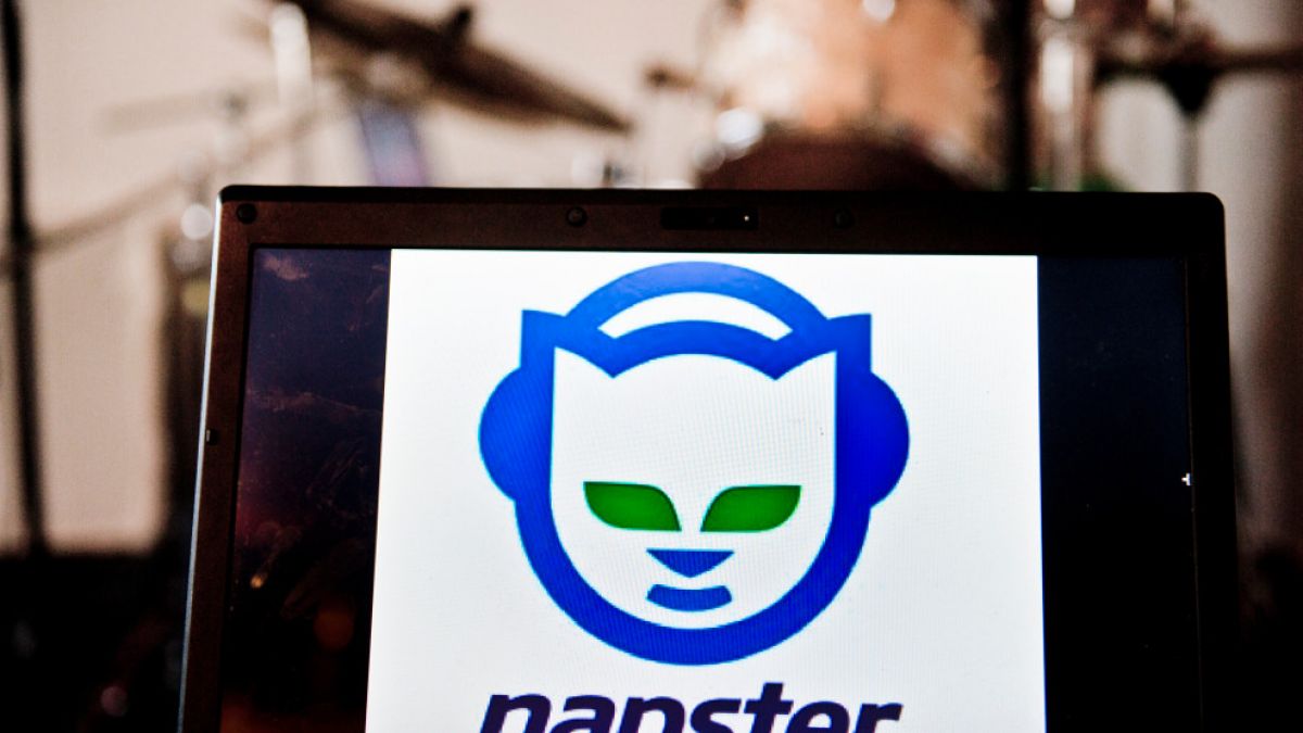 Napster und sein auffälliges Logo. (Foto)
