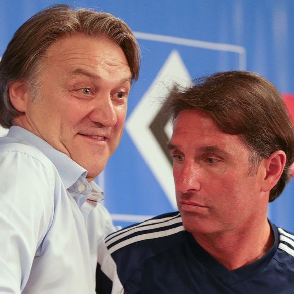 Das sagen Beiersdorfer und Labbadia zur HSV-Misere Das sagen Beiersdorfer und Labbadia zur HSV-Misere (Foto)