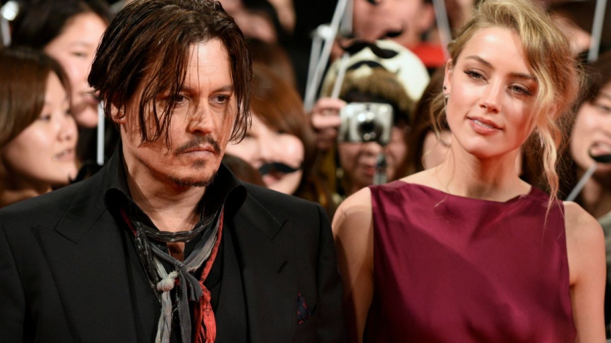 Johnny Depp und Amber Heard im Januar 2015 bei einer Filmpremiere in Tokio. (Foto)