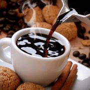 Kaffee am Morgen vertreibt Kummer und Sorgen. Kaffee am Morgen vertreibt Kummer und Sorgen.