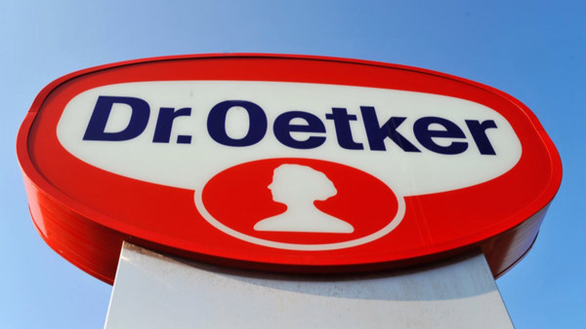 Das Logo von Dr. Oetker. (Foto)