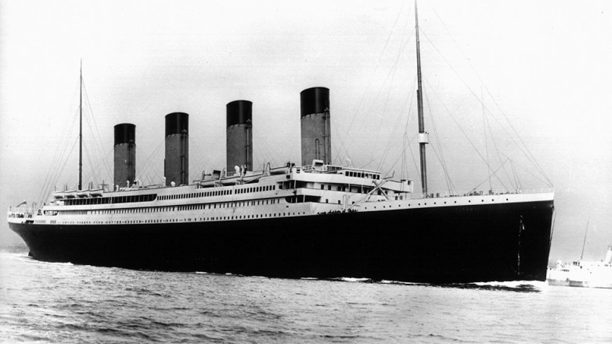 Der Luxusdampfer Titanic. (Foto)