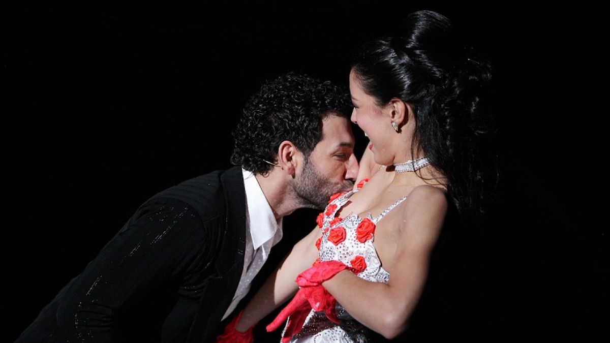 Model Rebecca Mir und Tänzer Massimo Sinató tanzten in der RTL-Tanzshow "Let's Dance". (Foto)