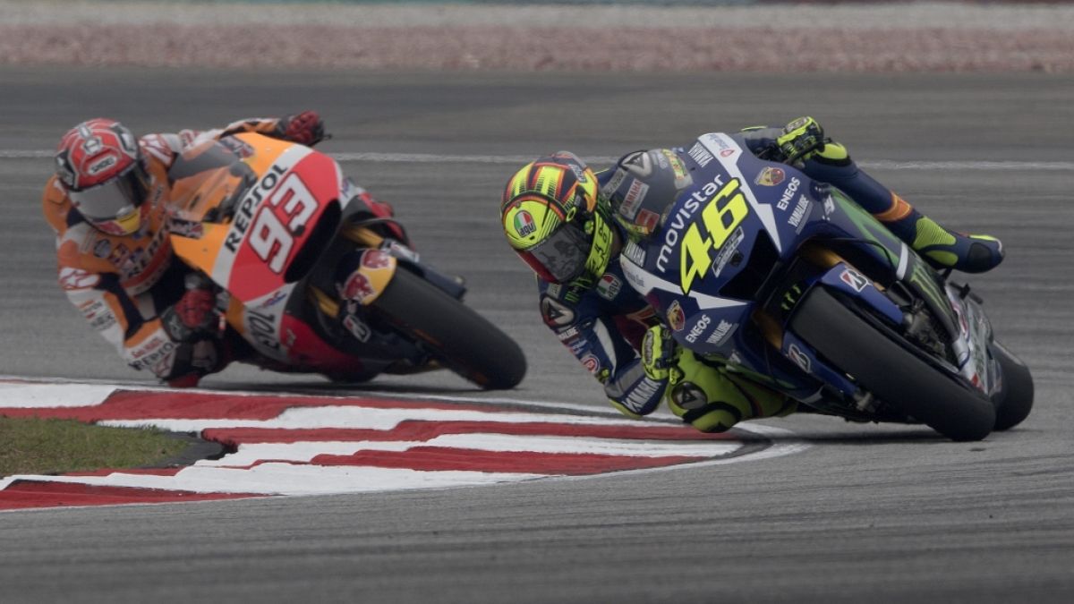 Rossi und Márquez gerieten in Malaysia nicht das erste Mal aneinander. (Foto)