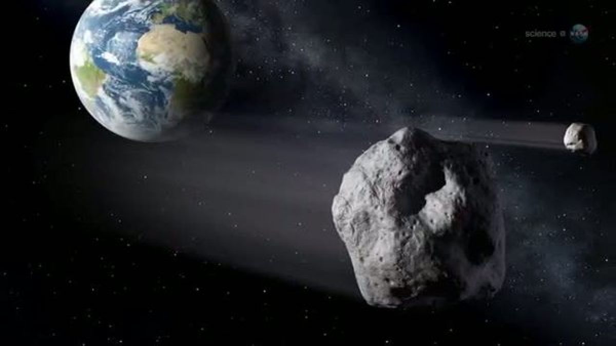 An Halloween fliegt ein Asteroid knapp an der Erde vorbei. (Foto)