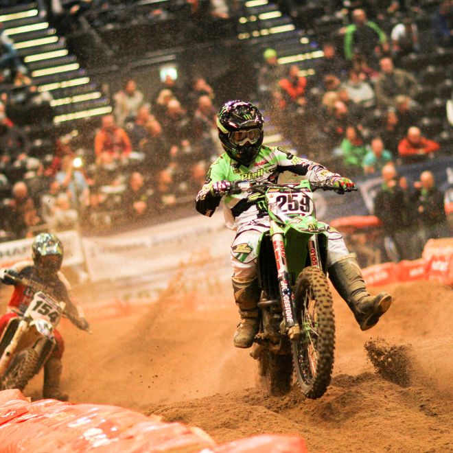 Größer, höher, weiter - Supercross-Action in Leipzig Größer, höher, weiter - Supercross-Action in Leipzig (Foto)