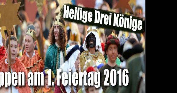 Heilige Drei Könige 2016: Gut shoppen am 1. Feiertag im ...