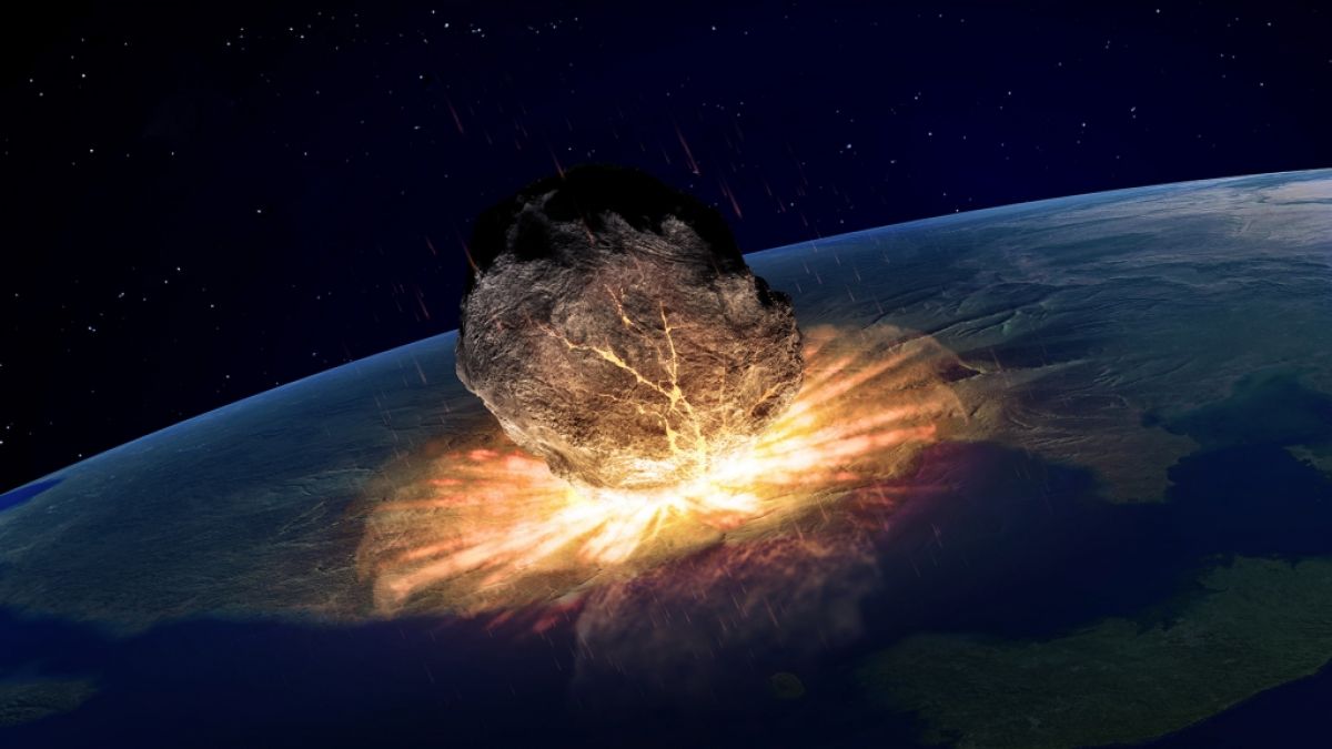Asteroid (99942) Apophis soll am 13.04.2036 den Weltuntergang einleiten. (Foto)