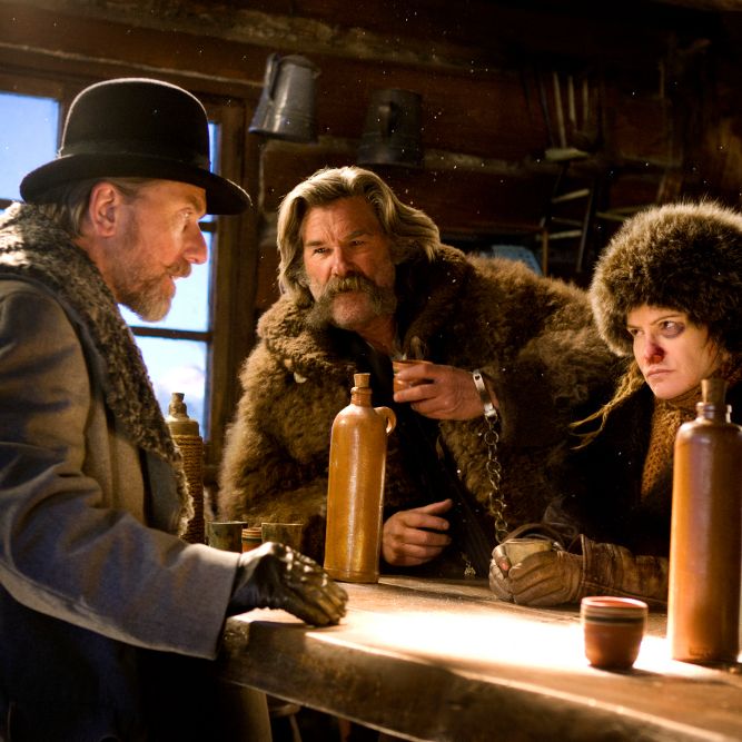 "The Hateful 8": Blutbad in eisiger Stille "The Hateful 8": Blutbad in eisiger Stille (Foto)