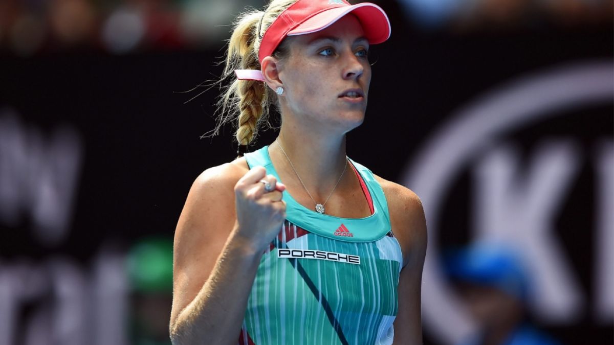 Angelique Kerber im Halbfinale der Australien Open. (Foto)