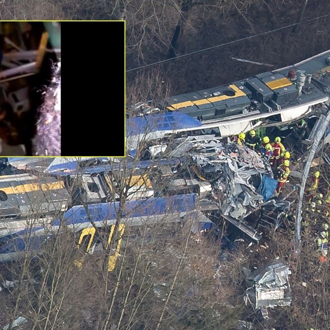 Handy-Video zeigt Aufnahmen aus Unglückszug nach dem Crash Handy-Video zeigt Aufnahmen aus Unglückszug nach dem Crash (Foto)