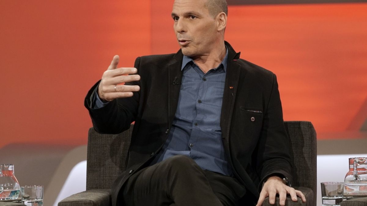 Yanis Varoufakis legte bei "Maischberger" einen peinlichen Polter-Auftritt hin. (Foto)