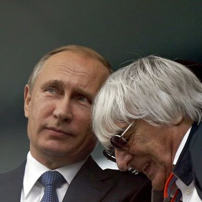 Wladimir Putin und Bernie Ecclestone: Ziemlich beste Freunde? Wladimir Putin und Bernie Ecclestone: Ziemlich beste Freunde? (Foto)