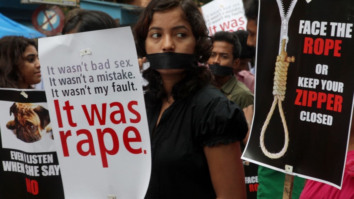 Immer wieder werden in Indien Frauen brutal vergewaltigt, ohne dass die Justiz darauf Konsequenzen zieht. (Foto)