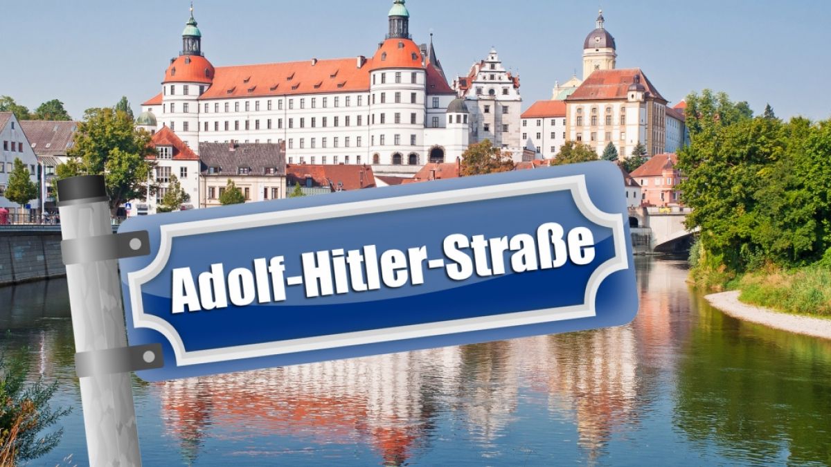 In Neuburg an der Donau gibt es seit eineinhalb Jahren eine Adolf-Hitler-Straße. (Foto)