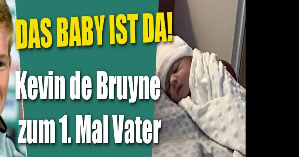 Kevin de Bruyne: So süß ist der Sohn von Fußballer Kevin ...