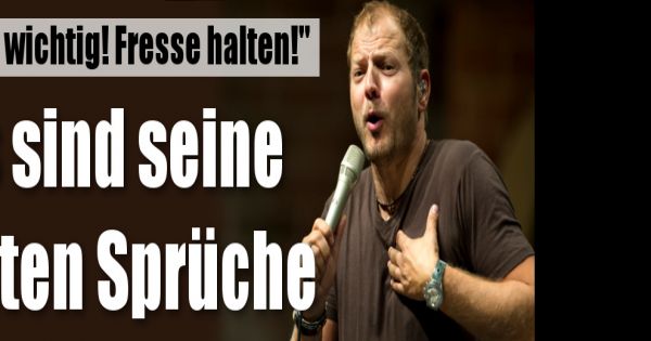 Mario Barth Das sind die genialsten Sprüche des Comedian news.de