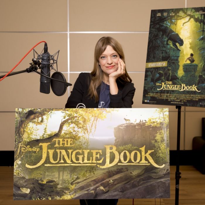 Eine Wolfsmutter mit Gesangstalent Eine Wolfsmutter mit Gesangstalent (Foto)