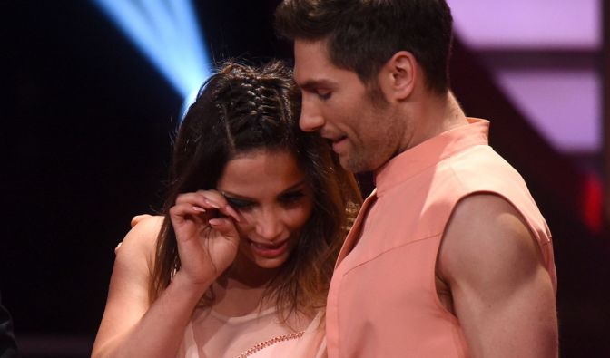 Enissa Amani und Christian Polanc in der achten Staffel der RTL-Tanzshow "Let's Dance" am 22. Mai letzten Jahres in Köln.