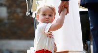 Prinz George stahl seiner kleinen Schwester zu deren Taufe beinahe die Show, so süß war er.