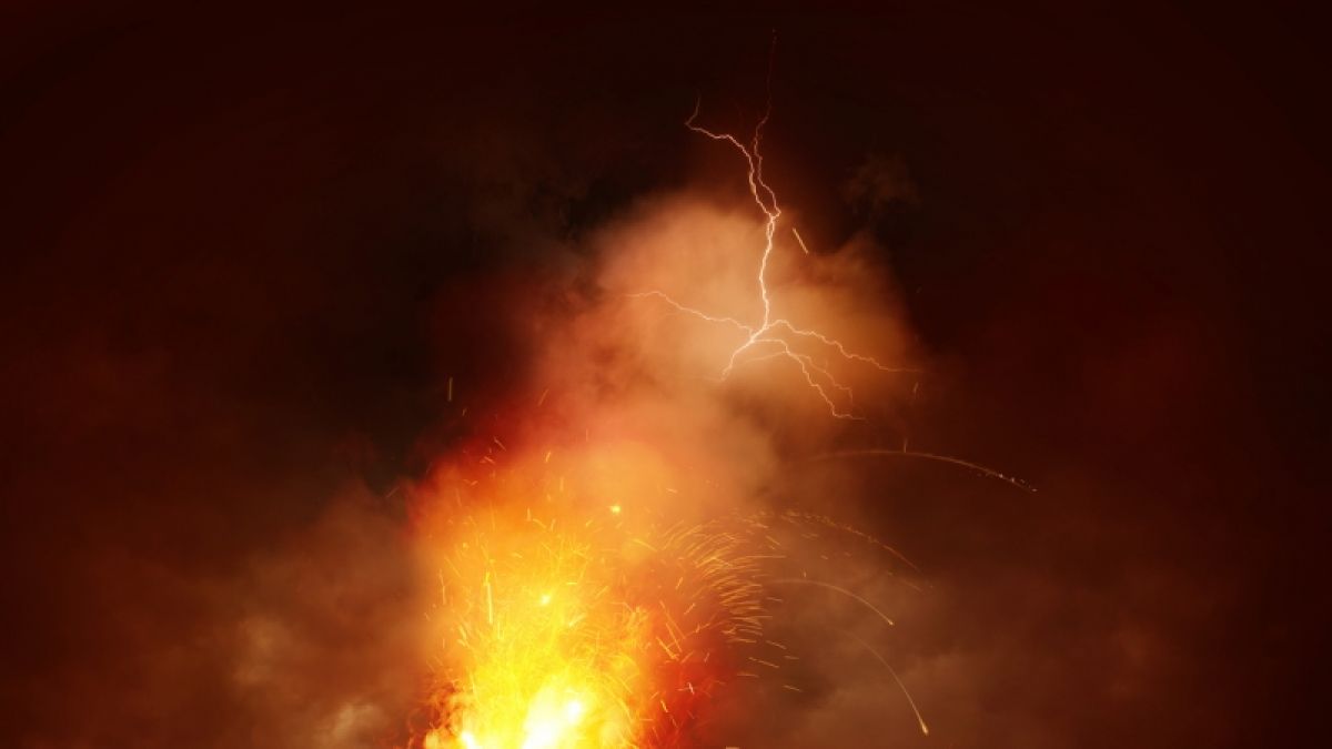 Der Vulkan Peaktusan ist eine der größten Gefahren für die Menschheit. (Foto)