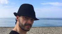 Ein privater Schnappschuss: Profitänzer Ilia Russo bei einem Strandausflug.