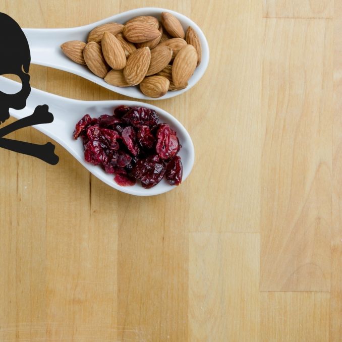 Blausäure-Alarm! Aldi ruft Bio-Snack zurück Blausäure-Alarm! Aldi ruft Bio-Snack zurück (Foto)