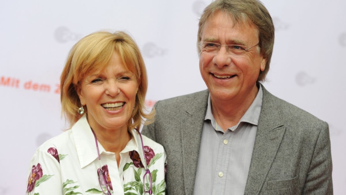 Ulrike Kriener und ihr Mann Georg Weber am 03. Juli 2012 in München beim ZDF-Empfang im Restaurant H'ugo's. (Foto)