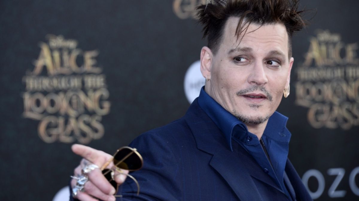 Johnny Depp bei der Premiere von "Alice im Wunderland: Hinter den Spiegeln". (Foto)