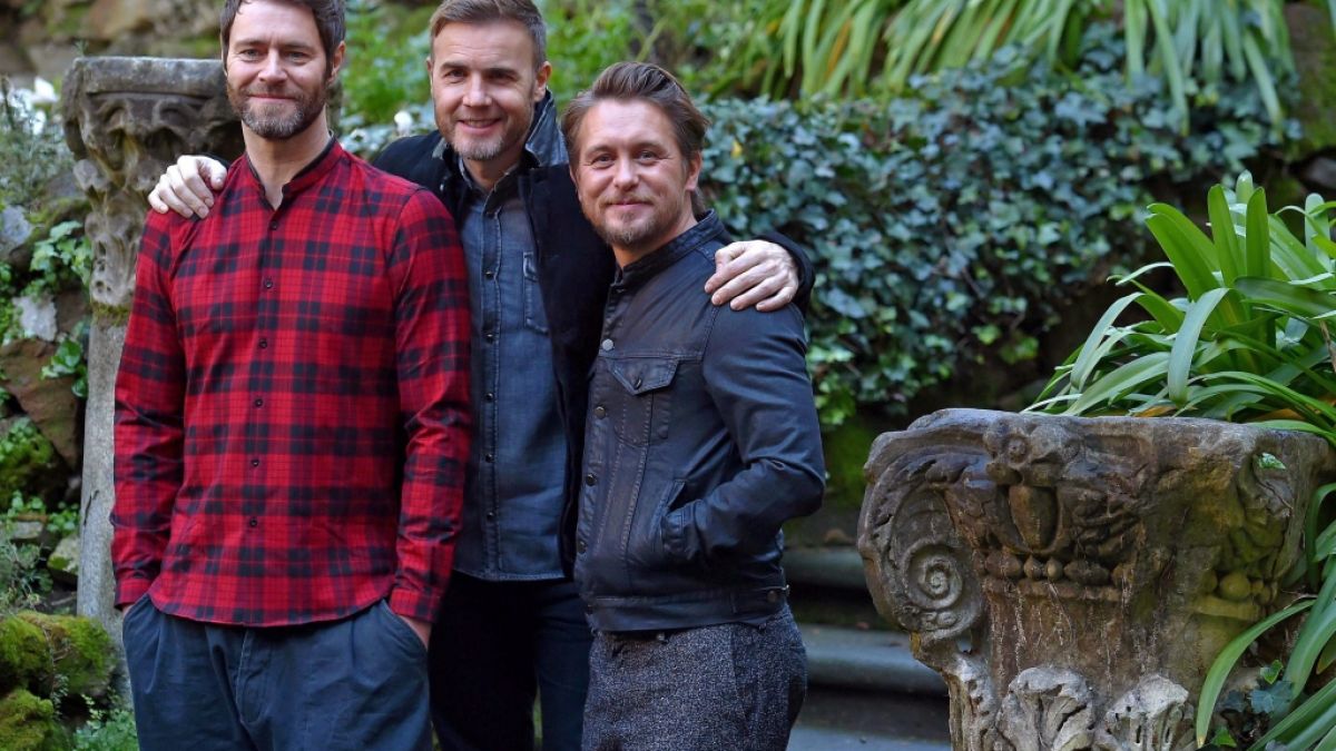 Howard Donald, Gary Barlow und Mark Owen der britischen Pop-Band "Take That". (Foto)