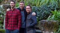 Howard Donald, Gary Barlow und Mark Owen der britischen Pop-Band 