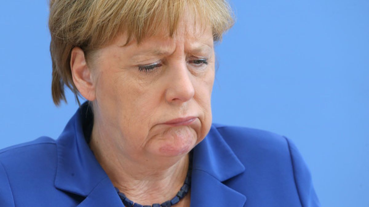 "Danke Merkel" für das Leid in Deutschland. (Foto)