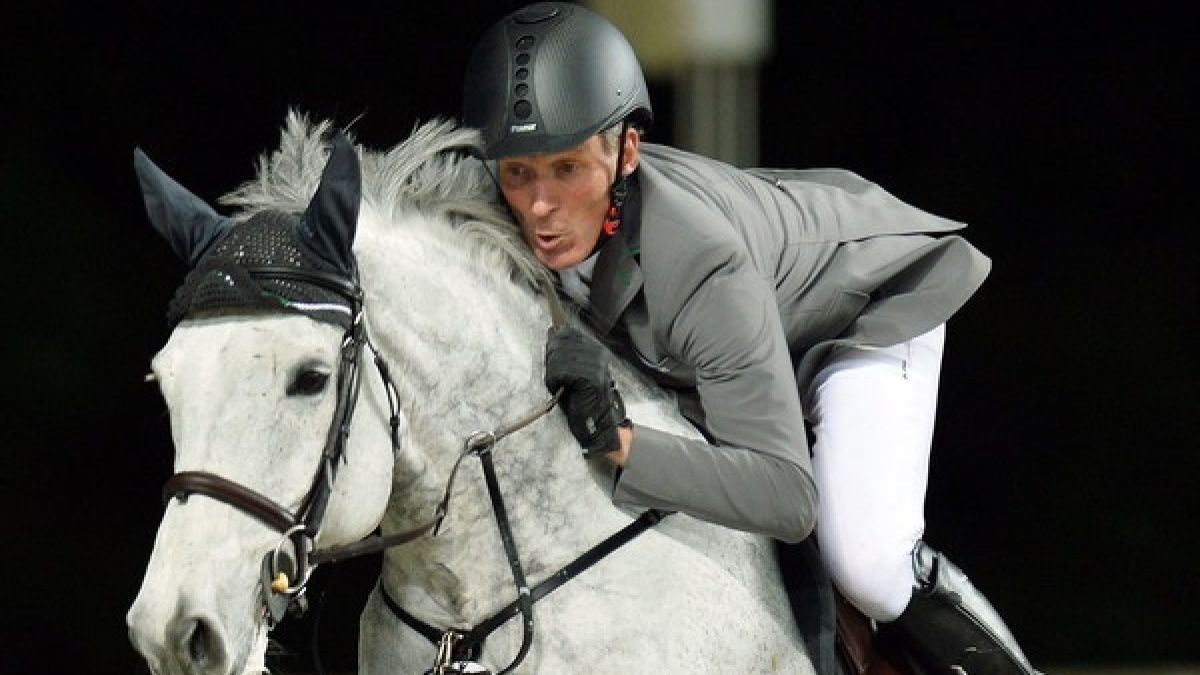 Ludger Beerbaum bei der Longines Global Champions Tour in Doha. (Foto)