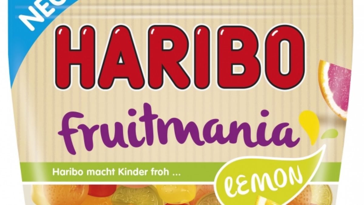 Das ist das neue vegetarische Produkt von Haribo mit dem zertifizierten V-Label. (Foto)