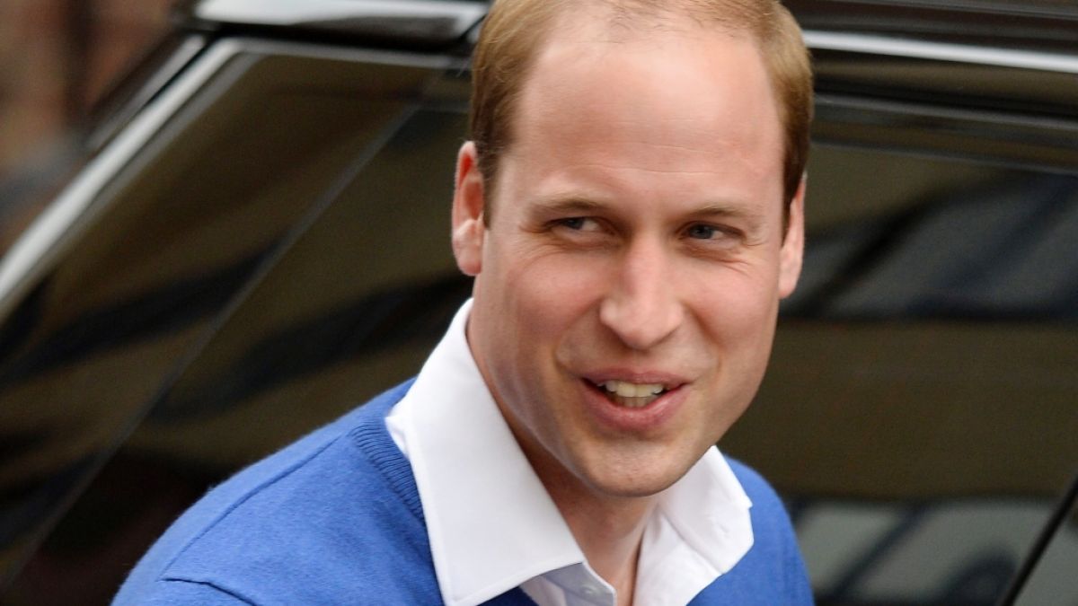 Er steht zu seiner Glatze: Prinz William. (Foto)